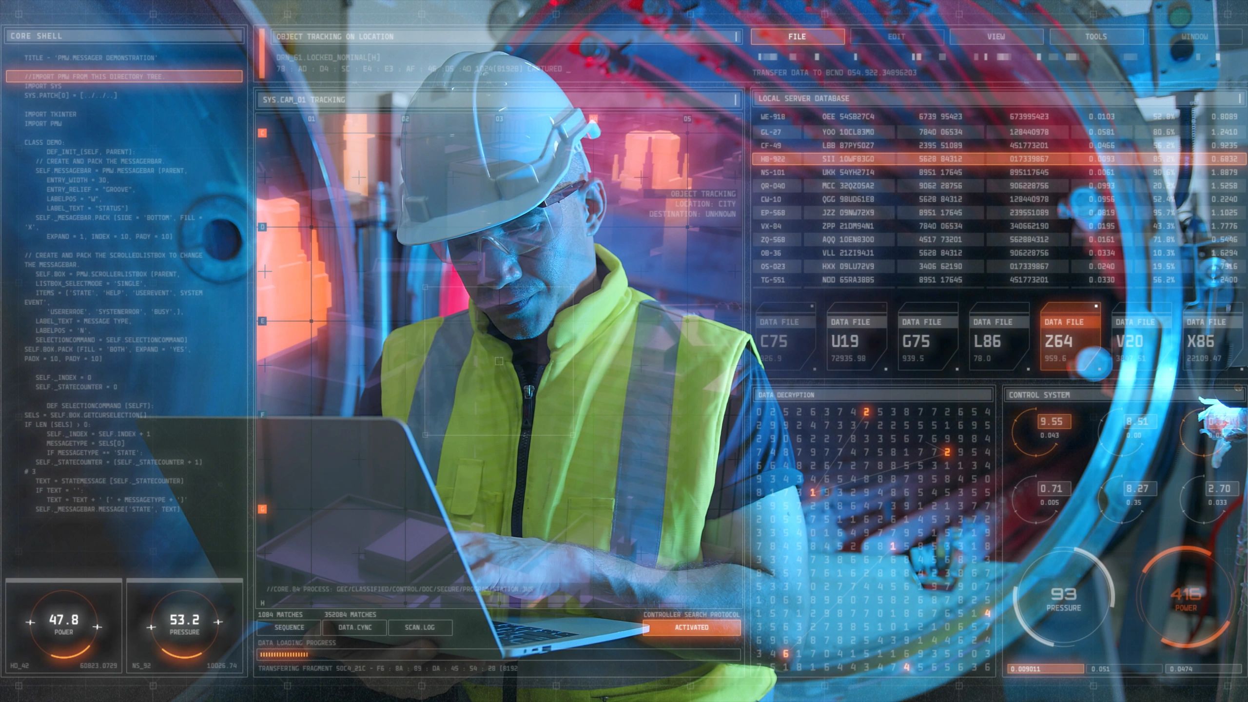 industrial control room technology